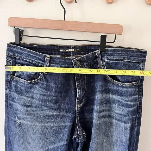 BIG STAR Jeans Women’s Kate Straight Leg Mid Rise Fit Denim - 31R - Picture 8 of 14